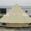 Hot sale outdoor 5M cotton canvas bell tent glamping tent