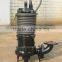 QW non-clogging submersible sewage pump grinder pump