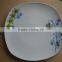 ceramic porcelain moonlight plate / ceramic porcelain fruit plate