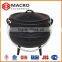 cauldron pot,cast iron potjie pot,fire pot