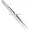 Best quality eyelash extension pointed tweezers/ sharp fine pointed tweezers