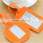 promotion cheap bulk plastic luggage tag ,silicone rubber luggage tag