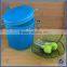 Colorful PP Food Storage Airtight Plastic Canister