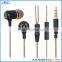 2016 New Handsfree Mini Metal earpieces, Earbuds With Mic