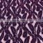 Good quality cotton nylon net cord lace fabric with scallop edges for garment