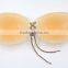 OEM Customized Cheap Nude Silicone Invisible Teardrop Strapless Plus Size Bra