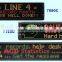 android phone control outdoor advertising led billboard message sign board