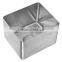 commercial kitchenware stainless steel single bowl sink handmade