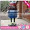 Cartoon theme fiberglass children playground statue