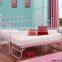Cheap Modern Living Room Single Metal Sofa Bed with Wooden Slats