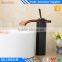 Glass Single Lever Waterfall Basin Faucet