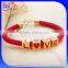 Adjustable 925 Sterling Silver Kabbalah Red String Couple Bracelet Wholesale