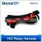 9V--16V HID xenon lamp H1 H3 H7 H11 HB4 HB5 H4 hid xenon relay wire harness