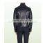 Biker Leather Jacket Black Shinny Color