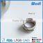 OVAL hip flask ,round shape hip flask with metal lid HFR003