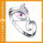 2016 lovely fox shape 925 silver ring for hot sale ring PGRG0093