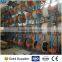 Warehouse cable reel storage rack