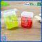 2016 Hot sell fashion school plastic double hole sharpener of hand for kids