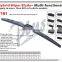 T191 Streak-free Quiet Smooth Flex Vehicle Accessories Hybrid Japanese Car Windshield 650mm Stealth Wiper Blade