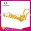 Elegant Printed Leopard Print Woven Shoelace Crimp Clips