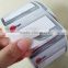 China supplier printing label sticker and self adhesive paper sticker label printing