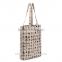 Waterproof cotton shopping bag with hanldes for women