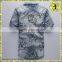 Fashion shirts for men new Japanese printing thin Slim casual denim shirt