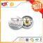 16mm round custom grey rubber metal snap button