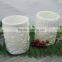 white decorative wax Carved electronic led candle with lighting