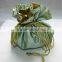 round satin gift bag with drawstring