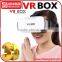 Plastic Version Head Mount Glasses VR BOX for 3D Movies Games 3.5-6 smart phone