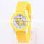 Fashion colors silicon teenagers watch 2015