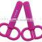 Stainless steel colorful scissors children back to school heat cutting safety scissors