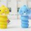 Dongguan novely pumpkin shape silicone rubber wine bottle stopper