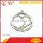 Custom regional feature and theme heart shape metal decoration