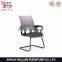 C77 Popular Adjustable Pu leather meeting office chairs without wheels