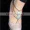 Boho Turquoise Bead BAREFOOT SANDAL BEACH JEWELRY ANKLET FOOT TOE RING Bracelet