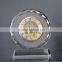 2015 new high quality wedding favor crystal clock