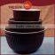 mixing bowls with stripe emossing surface, food container wholesaler