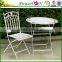 Outdoor PortableBest Selling Home Decor Hallandale 3-Piece White Sand Patio Dining Set