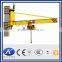 1000kg wall mounted turning jib crane