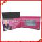 custom printing Business Gift Use and Artificial Style lcd video greeting card