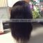 Fashionable indian women hair wig smooth new natural full lace wig with baby hair