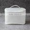 Customed for 19 years cosmetic bag with clear compartments