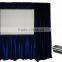 portable quick fold projection screen with valance for outdoor
