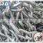 NEW Galvanized anchor chain, galvanized welded chain