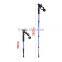 Super light folded alpenstock/Outdoor climbing walking stick