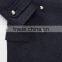 2014 new style 100% cashmere classic dark grey men coat winter