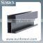 6005 Aluminum Extrusion Solar Support Mounting Rails