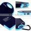 2015 5000mah mobile powerbank waterproof solar power bank with dual usb